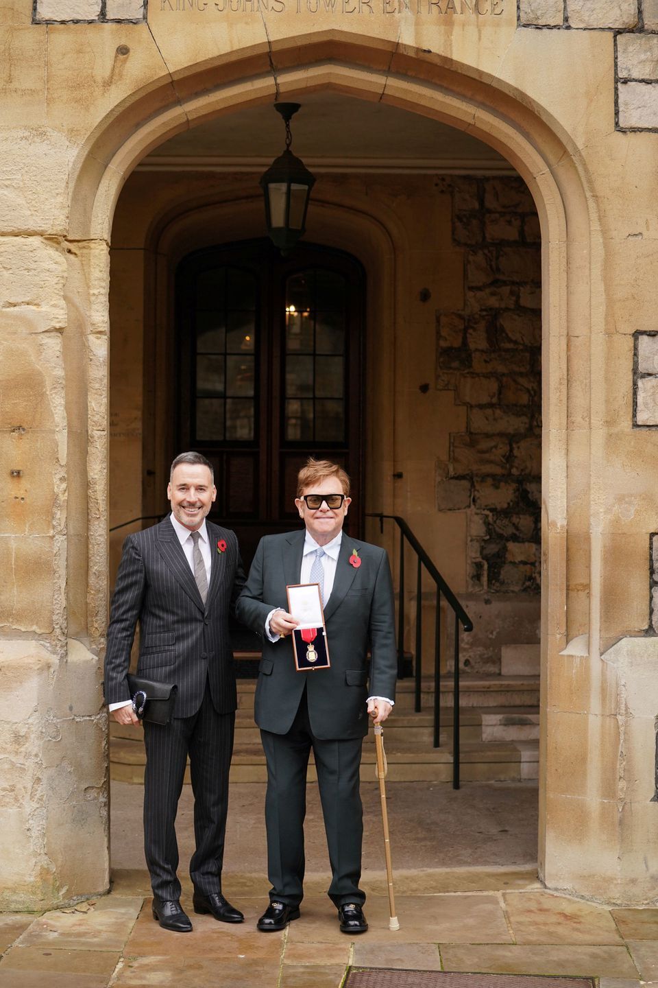 Elton John and husband
